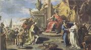 PITTONI, Giambattista The Continence of Scipio (mk05) oil painting reproduction